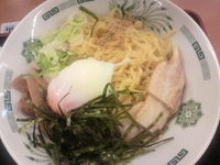 「汁なしラーメン（油そば）」@日高屋 西八王子店の写真