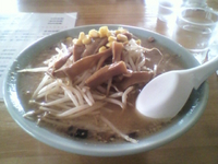 「みそラーメン（650円）」@サッポロラーメン羆 由良店の写真