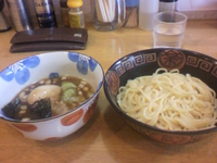 「つけ麺（200g）＋味玉」@らーめん・つけめん 麺治の写真