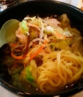 「冷やしタンメン（夏季限定690円）」@珍来 みらい平店の写真