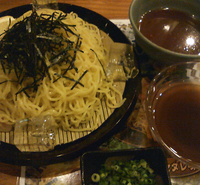 「双椀ざるらーめん」@らーめん むつみ屋 諏訪湖岸通り店の写真