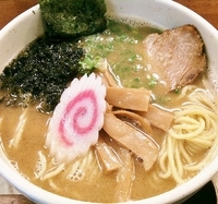 「うえ田らーめん750円あおさ100円」@麺匠うえ田の写真