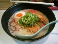 「熱血豚骨」@熱血らーめん 遊びじゃネェんだよ!の写真