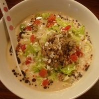 「冷したんたんめん 800円（夏期限定）」@らぁ〜めん ぶぃスリーの写真