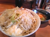 「塩ドクロ　ニンニク」@ラーメン二郎 八王子野猿街道店2の写真