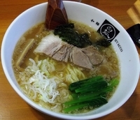 「白しょうゆラーメン　大盛」@和麺白狐の写真