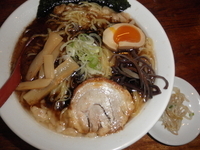 「焙煎黒とんこつ＋大盛　「780円＋100円」」@らーめん神乃介の写真