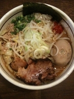 「味噌らーめん（地鶏の味玉付き）」@みそや林檎堂BASICの写真