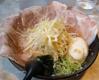 「ネギチャーシュー（980円）」@ラーメンショップ  とんちゃん 藤原店の写真