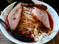 「激辛もやしらあめん(770円)」@旭川らあめん こもり 四谷店の写真