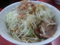 「汁なし小」@ラーメン二郎 環七一之江店の写真