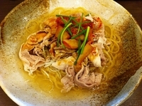 「キムチ冷麺」@彩色ラーメン きんせい 高槻駅前店の写真