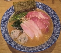 「濃厚魚介らーめん:750円+ミックスチャーシュー:240円」@麺屋 一燈の写真