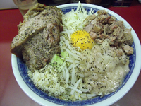 「豚入り汁なし（980円）」@らーめん豚喜 川口店の写真