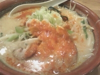 「辛味噌らーめん（大盛り無料）880円」@手作りの味噌らーめん 味噌樽の写真