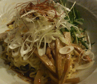 「汁なし冷やし黒みそ麺」@凌駕Ninjaの写真