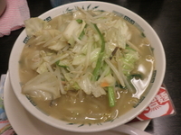 「野菜たっぷりタンメン（４９０円）」@日高屋 秋葉原駅前店の写真