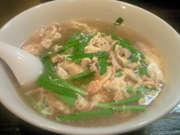 「にらそば（730円）」@麺工房HIRAMAの写真