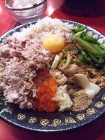 「どにんにく・大盛り」@つけ麺 もといし 東岩槻店の写真