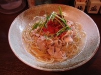 「キムチ冷麺」@彩色ラーメン きんせい 高槻駅前店の写真