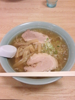 「らーめん＋餃子＋半ライス１０００円」@榮ラーメンの写真