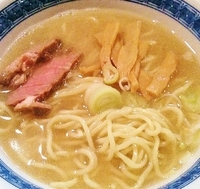 「塩煮干らーめん700円」@燦燦斗の写真