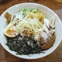 「まぜそば」@めん屋 まんまるの写真