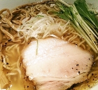 「塩そば750円」@SOBAHOUSE金色不如帰の写真