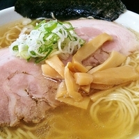 「塩らーめん細麺650円」@一条流がんこラーメン吉三郎の写真