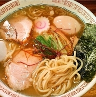 「塩らぁめん味付玉子付き(750円)」@中華めん処 道頓堀の写真