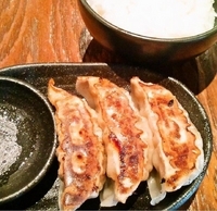 「肉そば+餃子(ライス無料)680円+200円+税」@麺屋大和の写真