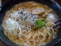 「海の味噌　味玉らぁめん 850円」@熟成蔵出し味噌 麺処 たちばなの写真