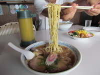 「チャーシュー麺・冷やしワンタン」@福建正の写真