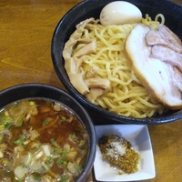 「濃厚つけそばエビ風味」@はりけんラーメンの写真