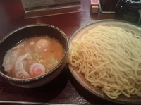 「鶏白湯つけ麺＋水餃子＋味玉」@つけ麺 大臣の写真