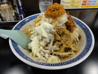 「まぜそば￥800　全トッピング」@雅狼の写真