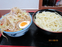 「みそ野菜つけめん900円」@ラーメン ひかりの写真