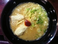 「ラーメン かため」@炎王ラーメンの写真