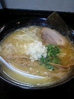 「とりそば大盛（８００円）」@麺堂 稲葉の写真