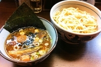 「つけ麺玉子入り中盛り」@ナカムラ荘の写真