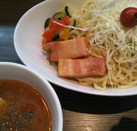 「冷やしトマトつけ麺」@おおぼし 松本平田店の写真