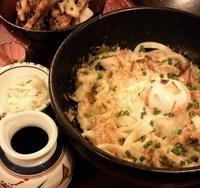 「温玉うどんセット(850円)」@天下一うどん 味亭の写真