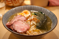 「特製塩そば」@饗 くろ㐂の写真