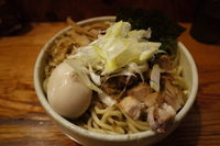 「特製煮干汁なし＋大盛＋炙りチャーシュー」@らーめん 破顔の写真