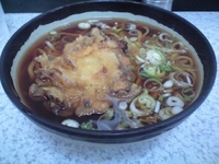 「野菜天うどん（玉ネギ）（330円）」@利根そばの写真