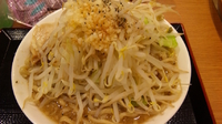 「ラーメン（中）野菜・ニンニクまし720円」@ジャンクガレッジ イオン八千代緑が丘SCの写真