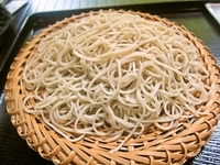 「せいろそば（常陸秋蕎麦使用）（８００円）＋天麩羅（５２０円）」@手打ちそば 小椋の写真