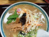 「会津地鶏ラーメン（味噌） 700円」@マルイチ 神田軒の写真