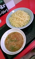 「つけ麺６８０円」@麺屋はる分店 つながり食堂の写真