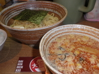 「味噌つけ麺（８００円）小ライスサービス」@いだてんの写真